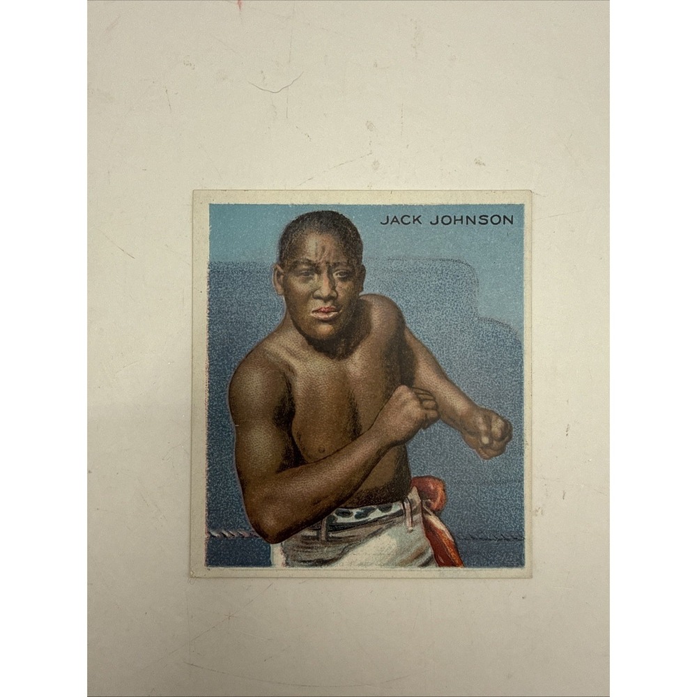 Mecca Cigarettes Set-Break Jack Johnson Front View EXCELLENT